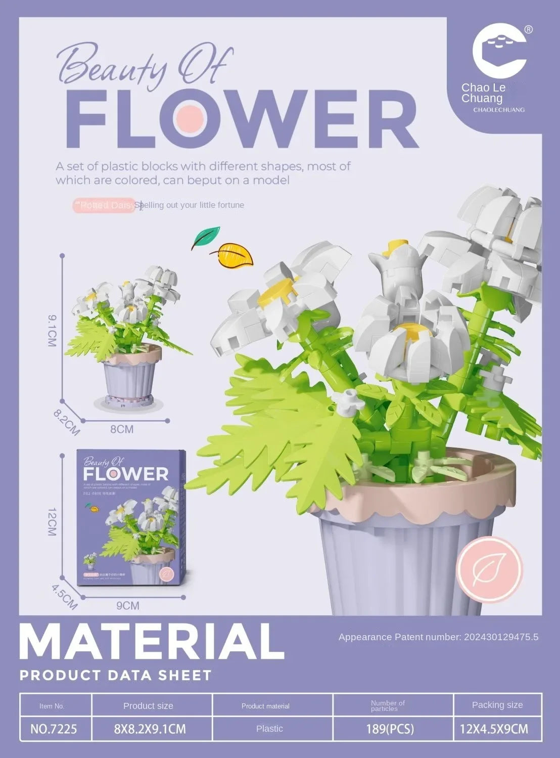 DIY Mini Flower Building Block Kit – Everlasting Desktop Decor