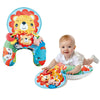 High-Contrast Tummy Time Pillow for Baby Sensory Development