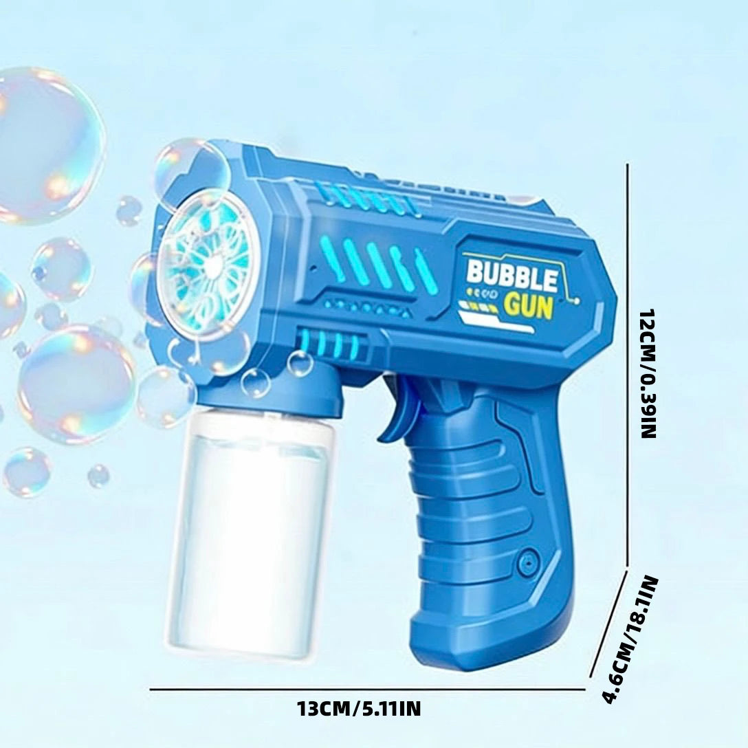 Automatic Bubble Gun with Rocket Launcher