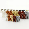A set of marine animal building blocks featuring various shapes and colors including sharks, octopuses, and whales.