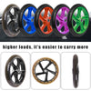 200mm PU Solid Scooter Wheels with ABEC-7 Bearings – Replacement for Razor & Adult Kick Scooters
