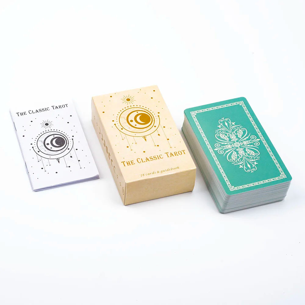 Classic Tarot Card Deck with Guidebook for Beginners