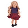 Two-Piece Doll Outfit with Top and Pants for 18-Inch and 43cm Dolls