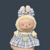 Fashion Doll Outfit Set for 15/17cm Labubu Figures