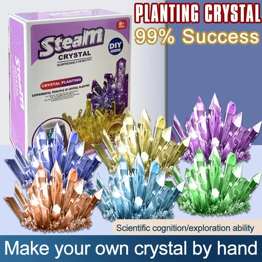 Crystal Growing Science Kit for STEM Learning