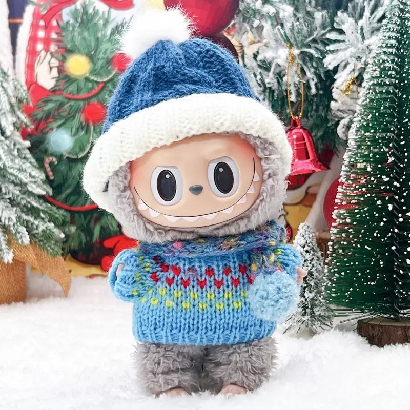 Christmas Doll Sweater and Pants Set