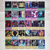 A collection of Yu-Gi-Oh! anime style cards featuring classic monsters and Egyptian gods.