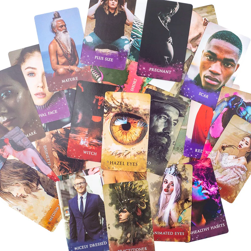 Who Is It Oracle Cards – 78-Card Divination Deck for Insight & Reflection