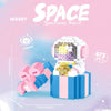 Luminous Astronaut Moon Building Blocks Set with LED Light Technology