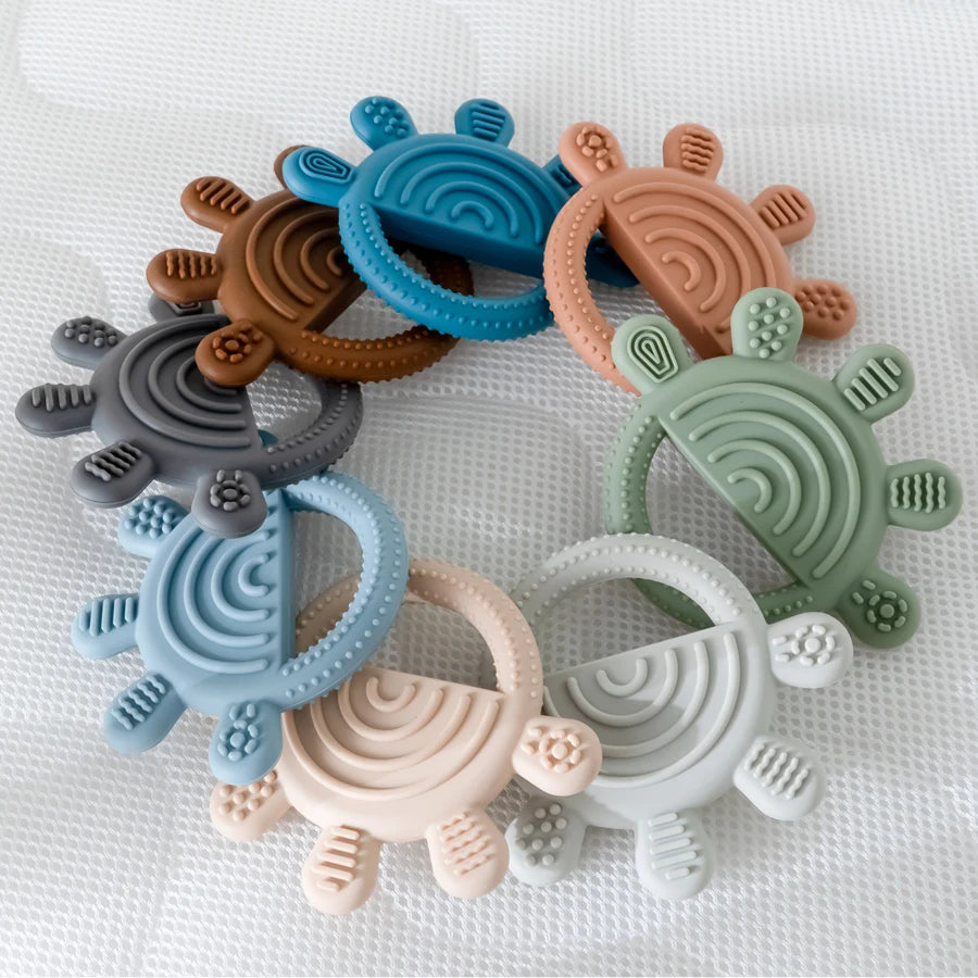 BPA-Free Silicone Baby Teether Ring