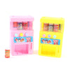 Kids Interactive Vending Machine Toy with Mini Drinks and Coins