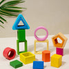 Montessori Wooden Sorting & Stacking Toy for Toddlers