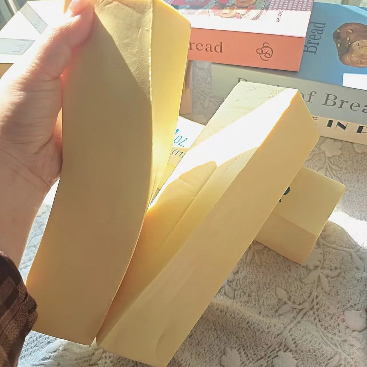 Butter Squishy Stress-Relief Toy – Slow Rebound Sensory Fidget