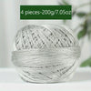 Mercerized Cotton Lace Yarn – Soft, Smooth & Ideal for Summer Knitting