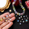Crystal Cube Beads for Jewelry Making – 4mm, 6mm, 8mm