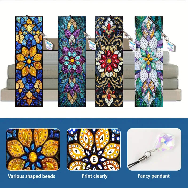 DIY Diamond Art Bookmark Craft Kit