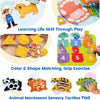 Montessori Busy Board Giraffe Activity Book for Toddlers