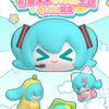 A blind box figure of a character with light blue hair and a cute expression, featuring a fruit candy theme.
