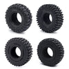 1.0" Mud Terrain Tires for 1/18 & 1/24 RC Crawlers (4-Pack)