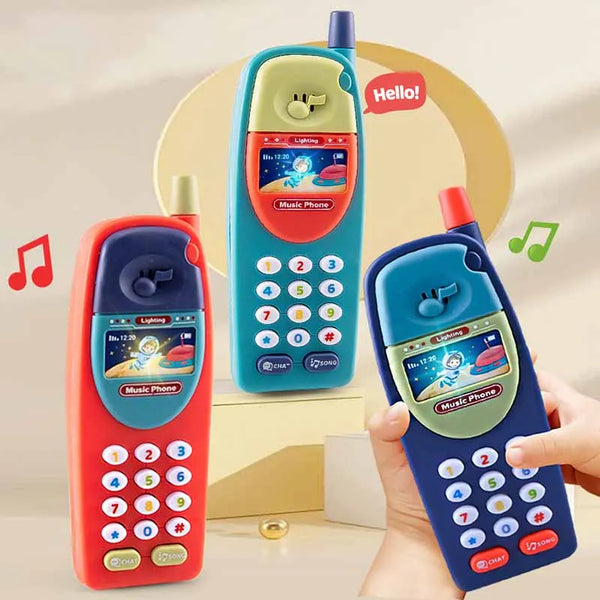 Interactive Music Phone Toy for Toddlers