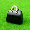 Mini Handbag-Shaped Crystal Agate Pendant for Jewelry Making