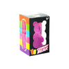 A box of gummy bear sensory fidget cube for stress relief and focus with a 3+ age recommendation.