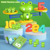 Frog Balance Math Learning Toy for Kids