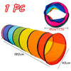 A set of colorful, inflatable balance stones or rings for sensory training, shown in various shades of blue, green, yellow, o