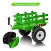 12V Ride-On Tractor for Kids with Remote Control & Trailer