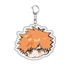 Acrylic keychain set featuring characters Isagi, Bachira, and Kunigami from Blue Lock