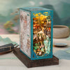 Eternal Bookstore DIY Book Nook Kit with LED Lighting