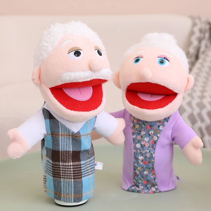 Plush Hand Puppet for Kids' Storytelling and Role Play