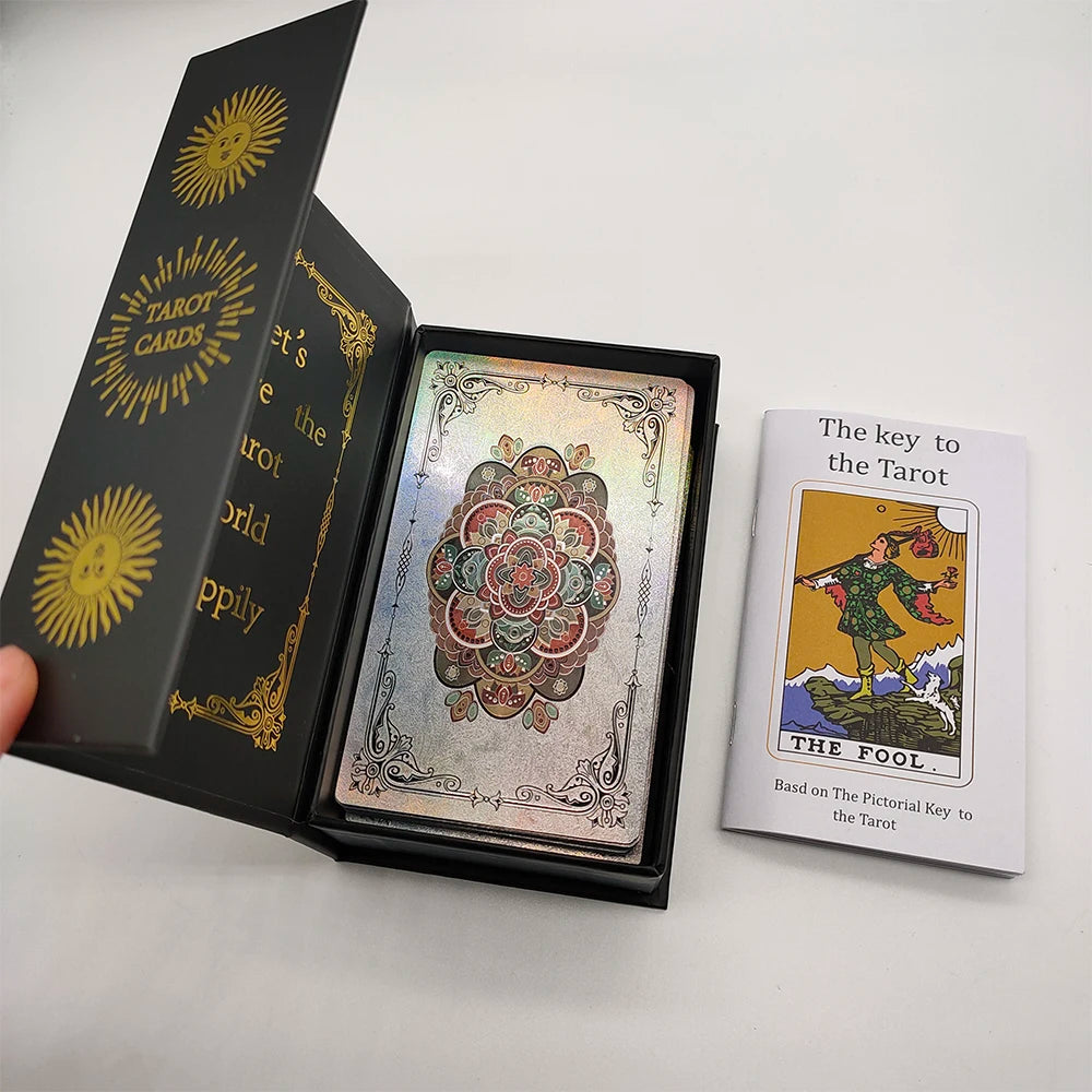 Gold Foil Rider Waite Tarot Deck