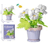 Building Block Flower Pot Set – Roses, Sunflowers & Carnations
