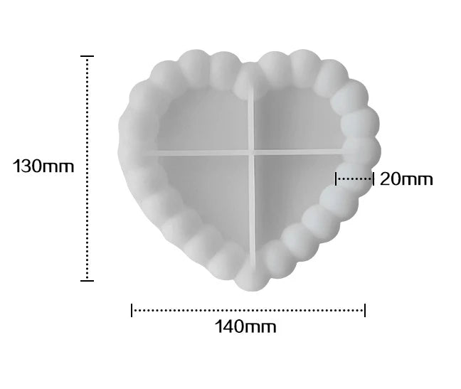 Bubble Resin Coaster Tray Molds for DIY Craft Projects