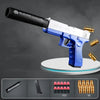 Soft Bullet Toy Pistol with Ejecting Shells