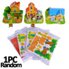 3D Building Puzzle Set for Kids – Educational DIY Paper Model Kit