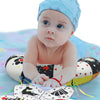 High-Contrast Tummy Time Pillow for Baby Sensory Development