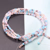 Mixed-Color Rondelle Glass Beads for Jewelry Making
