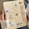 A beige sticker pack featuring various Christian verses and symbols for journaling and decor.