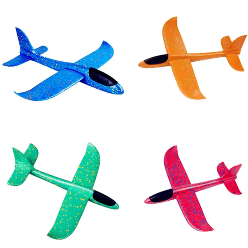 Large 50cm Foam Glider Airplane – Hand-Launch Flying Toy