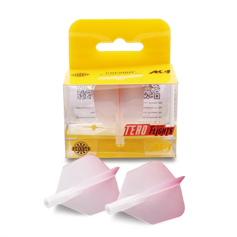 Graduated Color Dart Flights – Big Wing Shape