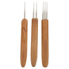 Dreadlock Crochet Hook Set with Bamboo Handles