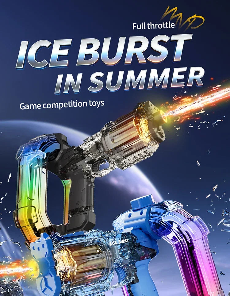 Electric Water Blaster with Light & Sound Effects – 750ml