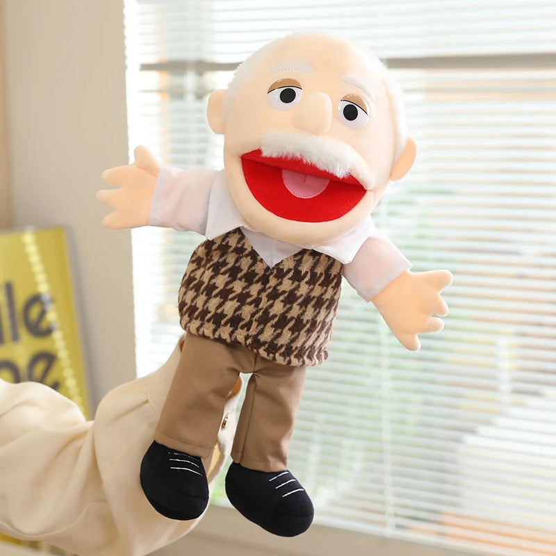 Soft Plush Full-Body Hand Puppet for Interactive Play