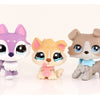 Realistic Mini Animal Figurine Set - Dogs, Cats & Fox