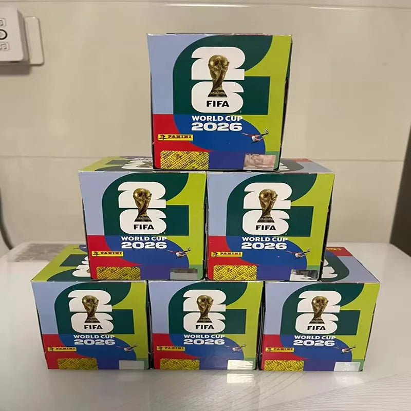 Official Panini 2026 FIFA World Cup Sticker Collection Box