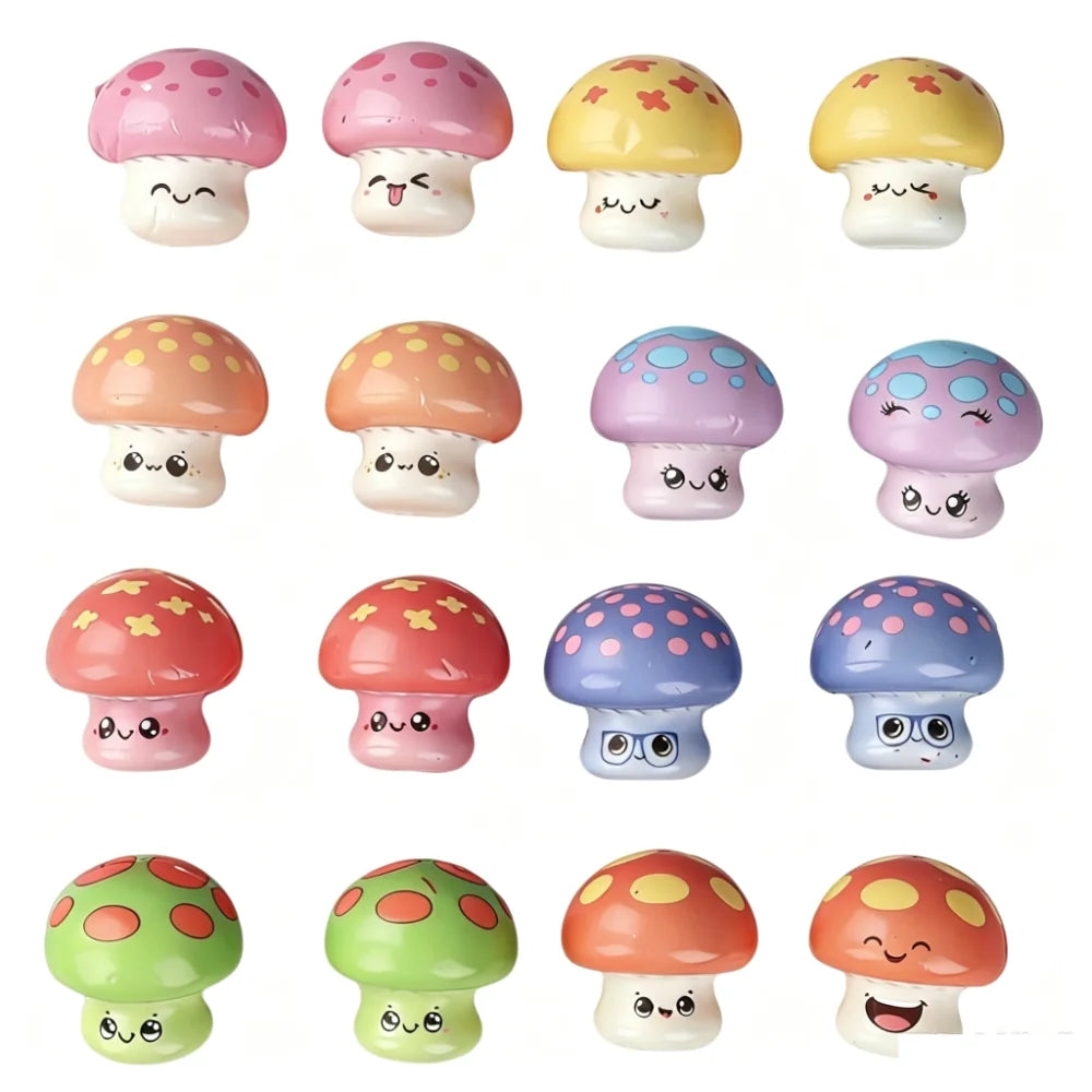 Kawaii Slow-Rising Squeeze Fidget Toys – Set of 12