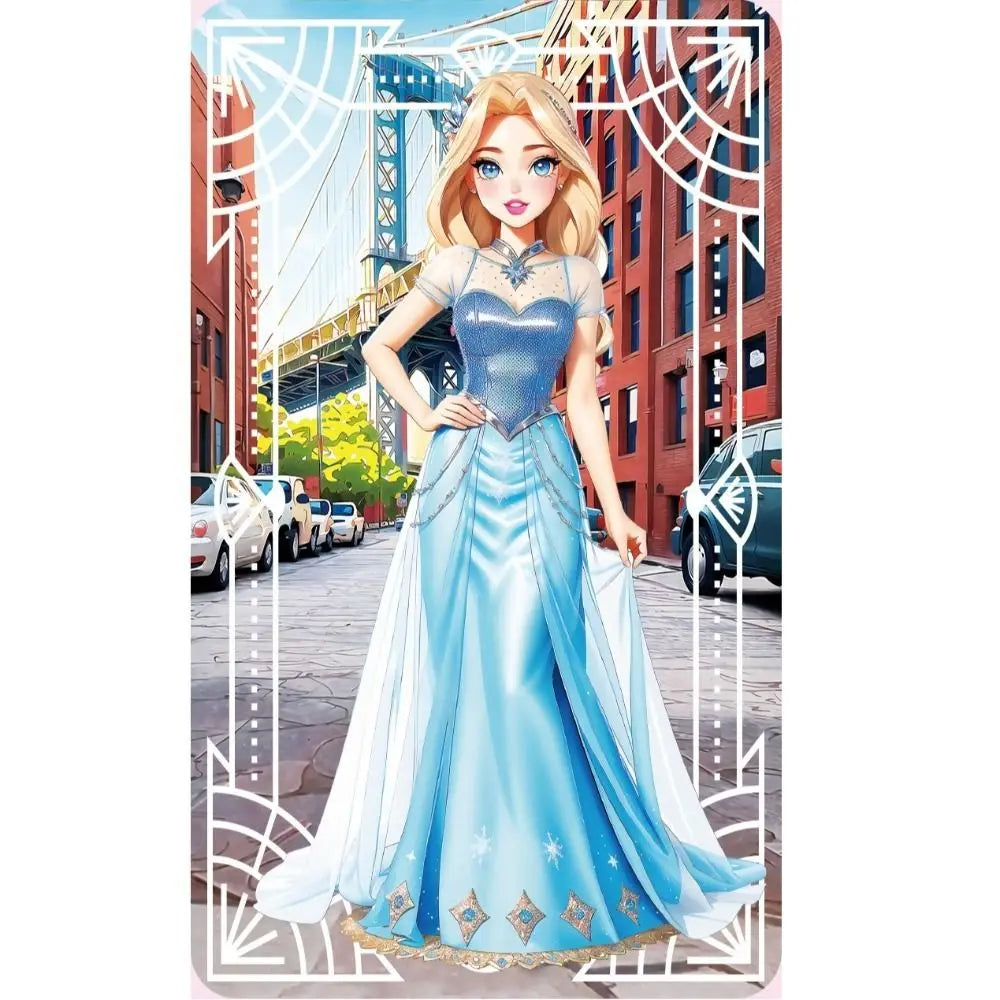Magnetic Princess Dress-Up Play Set for Creative Girls