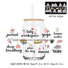 16oz UV DTF Cup Wrap Sticker for Libbey Glass Cans